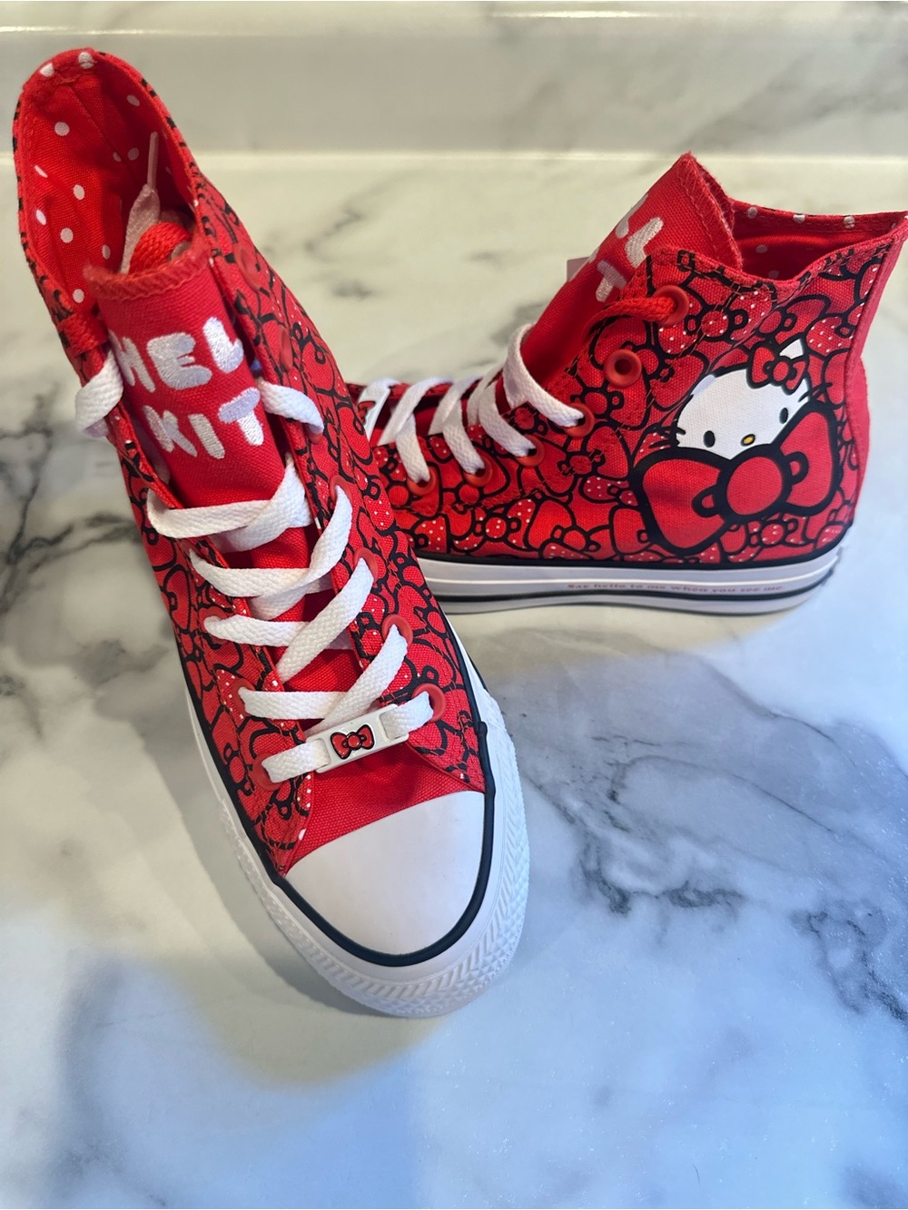 Limited edition Hello Kitty x Converse All Stars